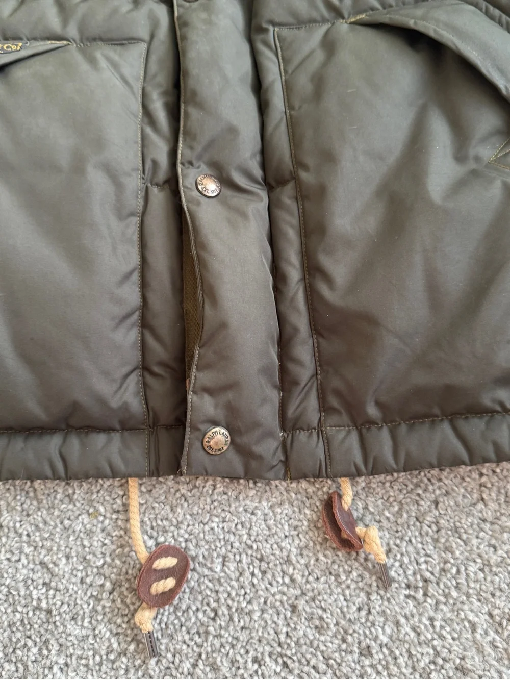 90s Polo Ralph Lauren VTG Puffer Down Vest Quilted XL